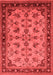 Oriental Red Industrial Area Rugs