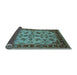 Sideview of Oriental Light Blue Industrial Rug, urb3080lblu