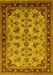 Oriental Yellow Industrial Rug, urb3080yw