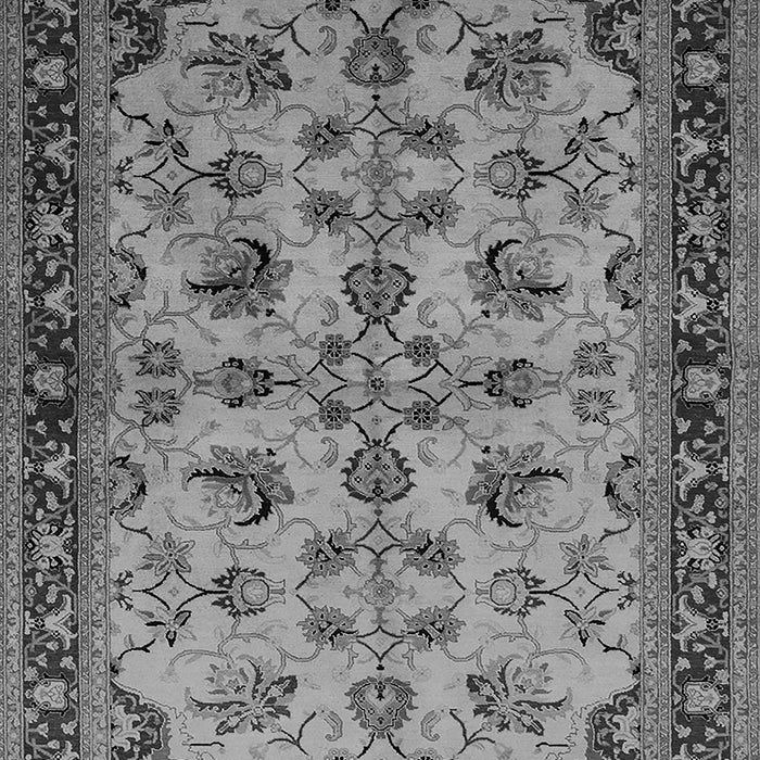 Machine Washable Oriental Gray Industrial Rug, wshurb3080gry