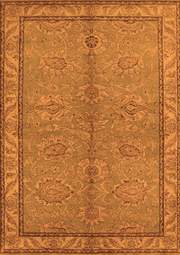 Oriental Orange Industrial Rug, urb3081org