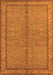 Oriental Orange Industrial Rug, urb3081org