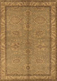 Oriental Brown Industrial Rug, urb3081brn