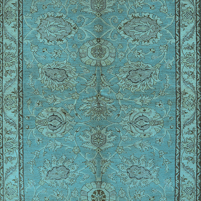 Oriental Light Blue Industrial Rug, urb3081lblu