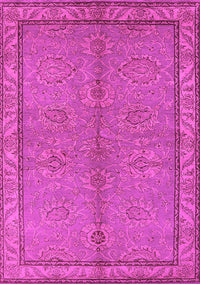 Oriental Pink Industrial Rug, urb3081pnk