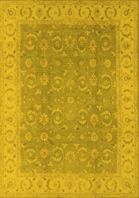 Oriental Yellow Industrial Rug, urb3082yw