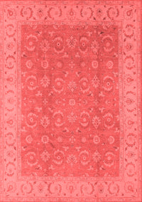 Oriental Red Industrial Rug, urb3082red