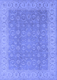 Oriental Blue Industrial Rug, urb3082blu