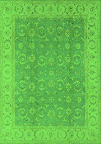 Oriental Green Industrial Rug, urb3082grn