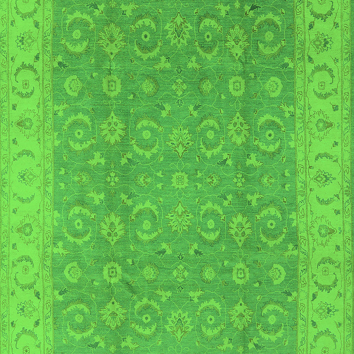 Oriental Green Industrial Rug, urb3082grn