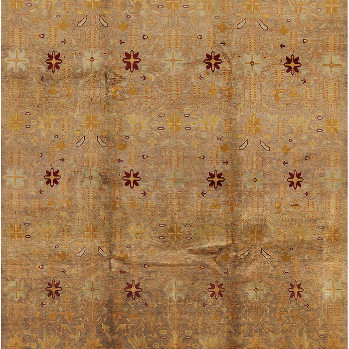 Machine Washable Industrial Modern Orange Rug, wshurb3083