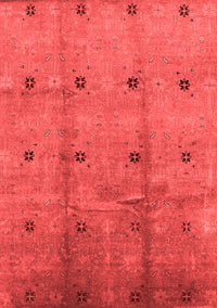 Oriental Red Industrial Rug, urb3083red