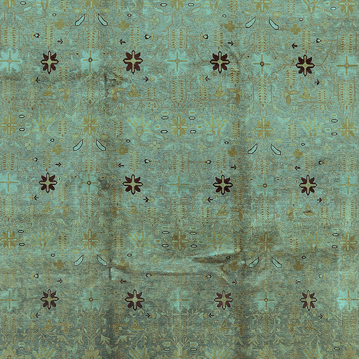 Oriental Light Blue Industrial Rug, urb3083lblu