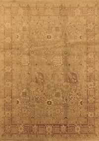 Oriental Brown Industrial Rug, urb3084brn