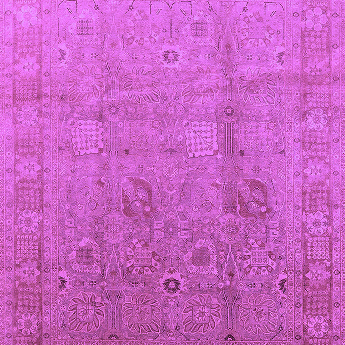 Machine Washable Oriental Purple Industrial Area Rugs, wshurb3084pur