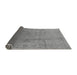 Sideview of Oriental Gray Industrial Rug, urb3084gry