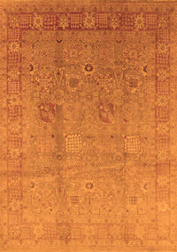 Oriental Orange Industrial Rug, urb3084org