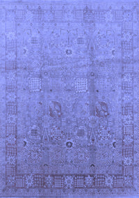 Oriental Blue Industrial Rug, urb3084blu