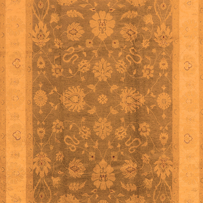 Oriental Orange Industrial Rug, urb3085org
