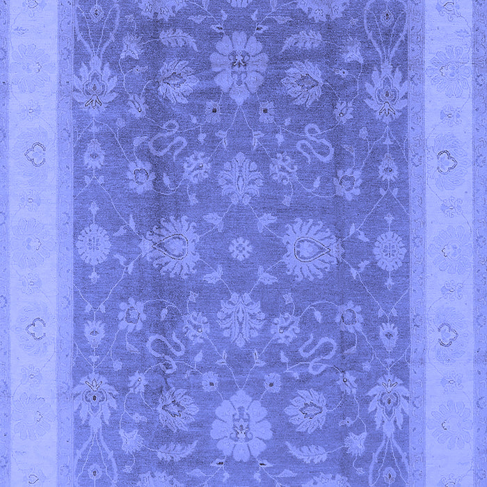 Oriental Blue Industrial Rug, urb3085blu