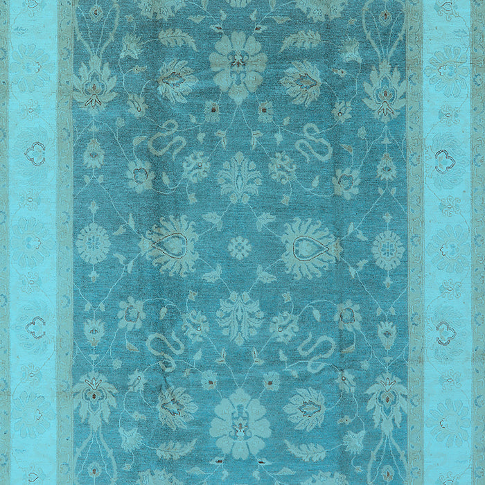 Oriental Light Blue Industrial Rug, urb3085lblu