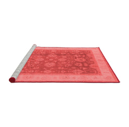 Industrial Red Washable Rugs