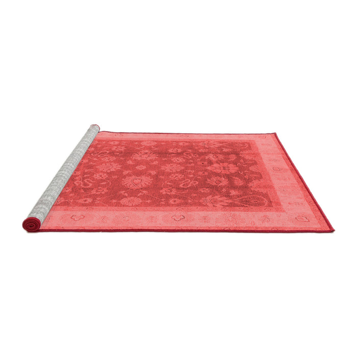 Industrial Red Washable Rugs