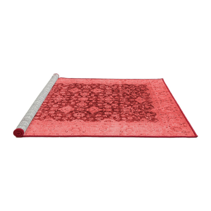 Industrial Red Washable Rugs
