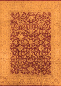 Oriental Orange Industrial Rug, urb3086org