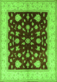 Oriental Green Industrial Rug, urb3087grn