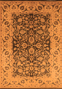 Oriental Orange Industrial Rug, urb3088org