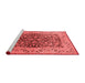 Industrial Red Washable Rugs