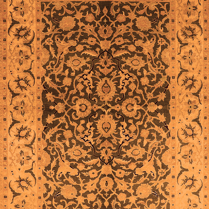 Machine Washable Oriental Orange Industrial Area Rugs, wshurb3088org