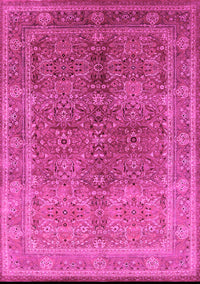 Oriental Pink Industrial Rug, urb3089pnk