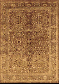 Oriental Brown Industrial Rug, urb3089brn