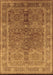 Oriental Brown Industrial Rug, urb3089brn