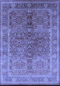 Oriental Blue Industrial Rug, urb3089blu