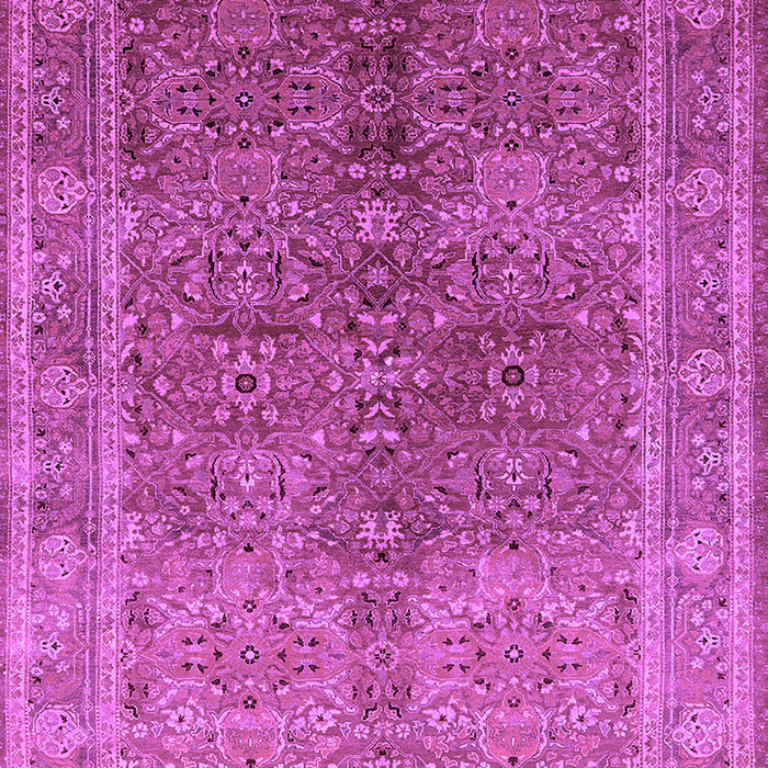 Machine Washable Oriental Purple Industrial Area Rugs, wshurb3089pur