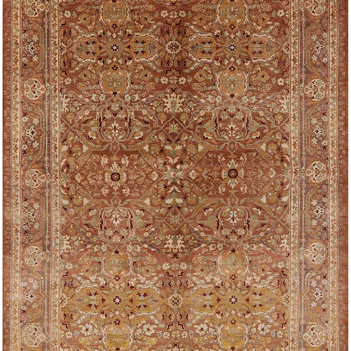Machine Washable Industrial Modern Mahogany Brown Rug, wshurb3089