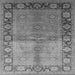 Square Oriental Gray Industrial Rug, urb3090gry