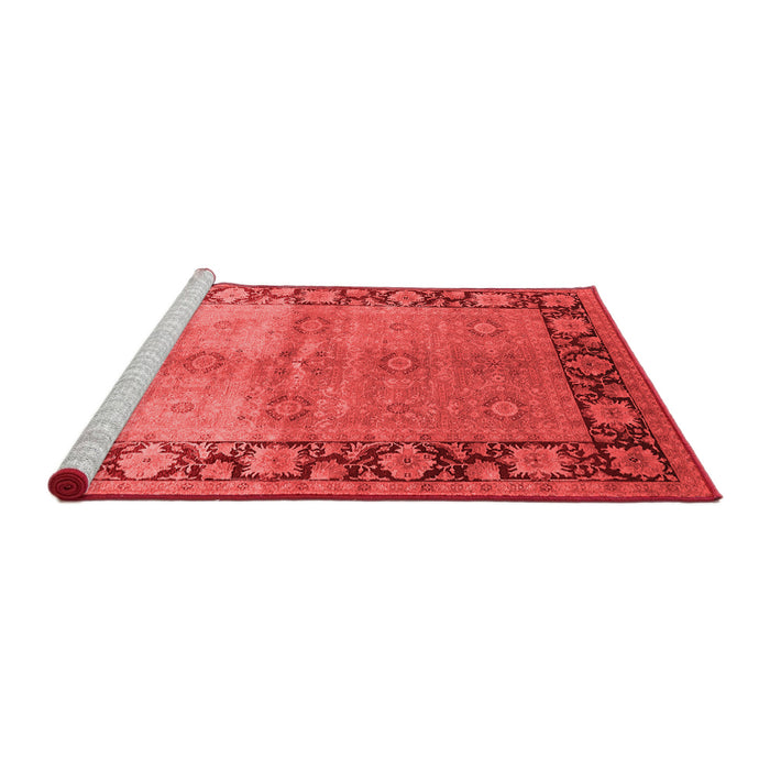 Industrial Red Washable Rugs
