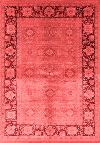 Oriental Red Industrial Rug, urb3090red