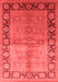 Oriental Red Industrial Area Rugs