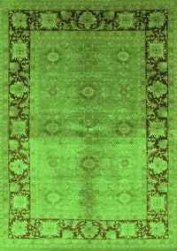 Oriental Green Industrial Rug, urb3090grn