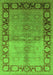 Oriental Green Industrial Rug, urb3090grn