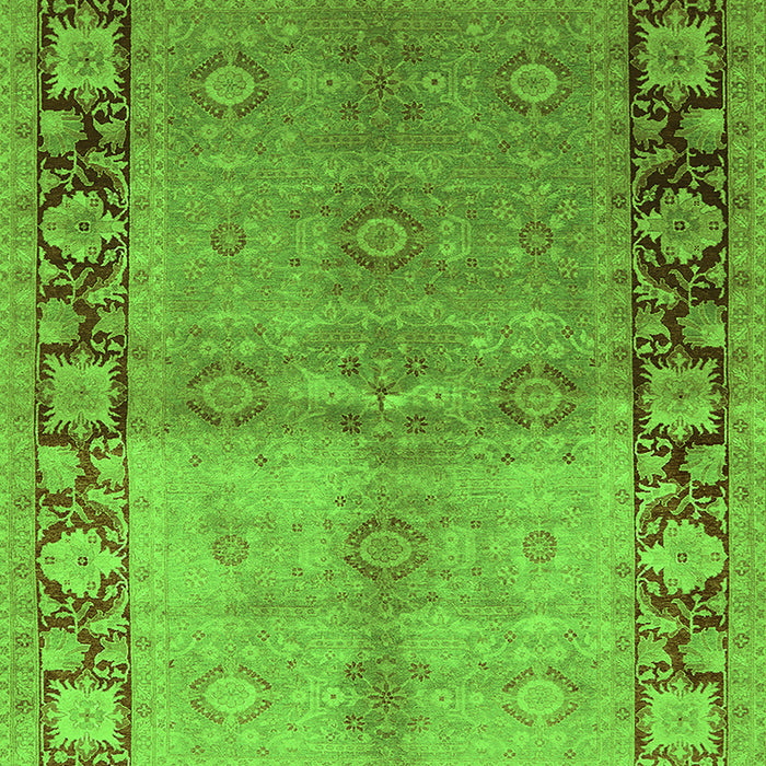 Oriental Green Industrial Rug, urb3090grn
