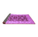 Sideview of Oriental Purple Industrial Rug, urb3091pur