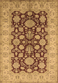 Oriental Brown Industrial Rug, urb3091brn