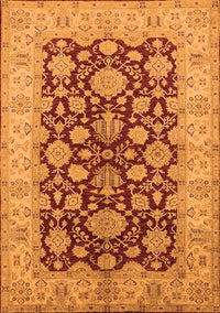 Oriental Orange Industrial Rug, urb3091org