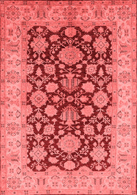 Oriental Red Industrial Rug, urb3091red